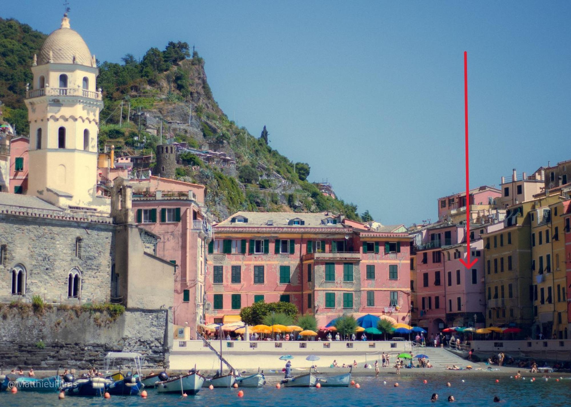 Marina Apt. sul mare, free parking, ariacondiz. Vernazza Exterior foto